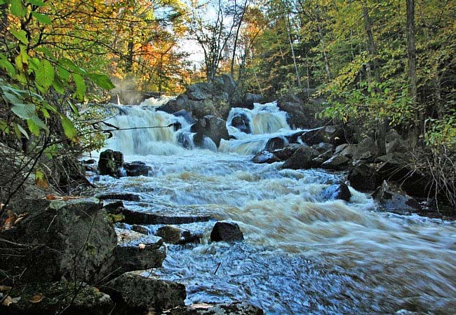 Ellis Falls - Lakes and Mountains Region, Maine