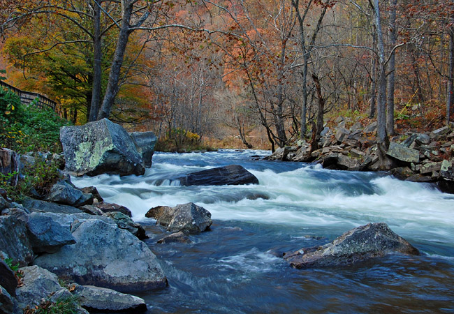 Nantahala Gorge and River -  Swain, North Carolina