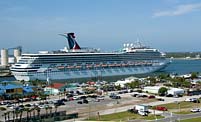 Departing Cruise Ship - Port Canaveral, Florida