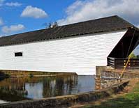 Doe River Covered Bridge Detail