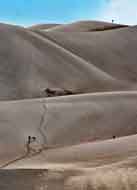 Dune Hikers - Great Sand Dunes National Park, Colorado