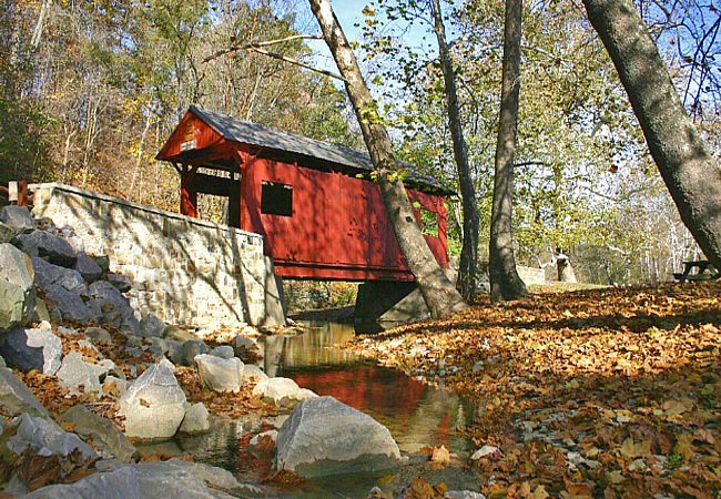 Henry Covered Bridge - Finleyville, Pennsylvania