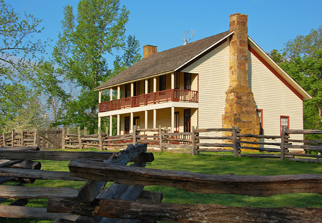 Elkhorn Tavern, Pea Ridge National Military Park - Garfield, Arkansas