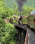 Frankenstein Tressel - Conway Scenic Railroad, New Hampshire