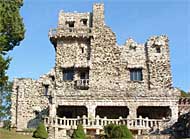 West elevation - Gillette Castle, East Haddam, Connecticut