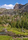 Glacial Tarn - Cloud Peak Wilderness, Wyoming