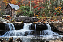 Glade Creek and Mill - Babcock State Park, West Virginia