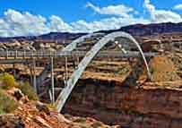 Hites Crossing Bridge - Hite, Utah