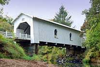 Hoffman Covered Bridge - Linn County, Oregon