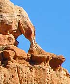 Hourglass Arch - Manzanares Canyon, New Mexico