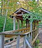 Cane Creek Footbridge - Stumphouse Tunnel Park - Walhalla, South Carolina