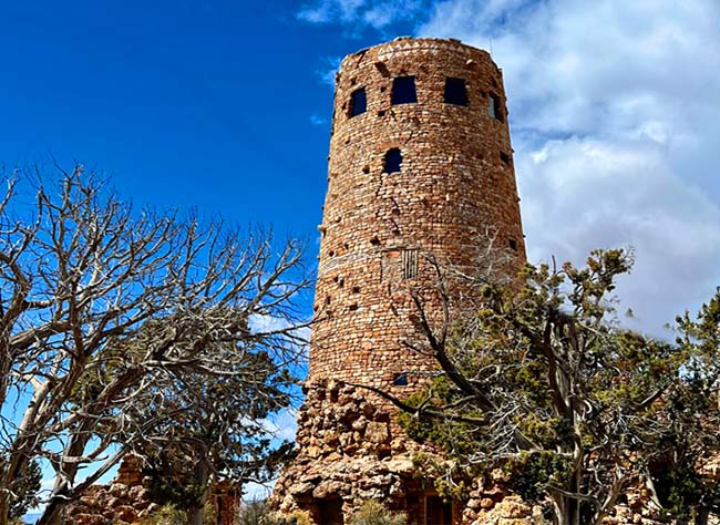 Desert View Watchtower - East Entrance, South Rim, Grand Canyon National Park, Arizona