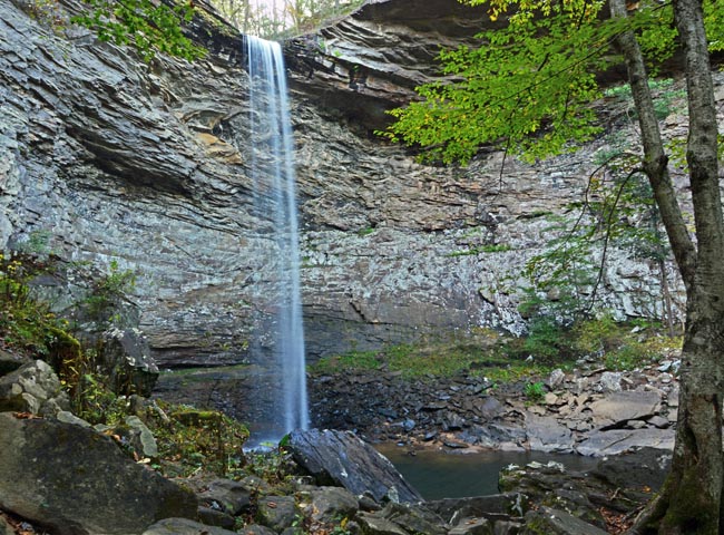 Ozone Falls State Natural Area - Crab Orchard, Tennessee