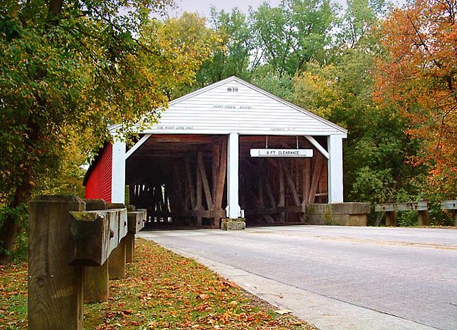 Ramp Creek Bridge 14-07-02 - Brown County State Park, Indiana