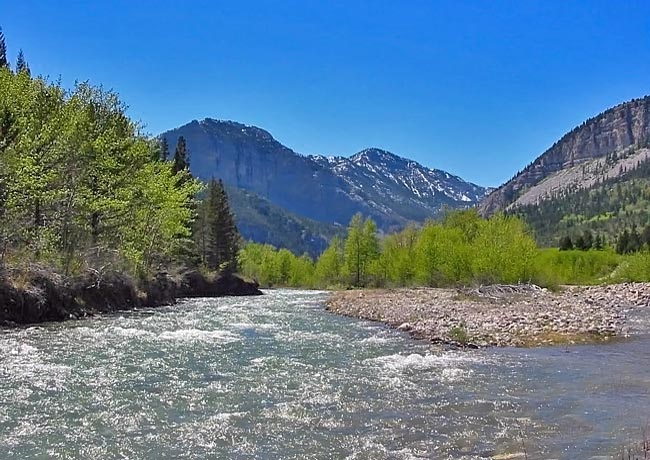 Teton River  - Choteau, Teton County, Montana