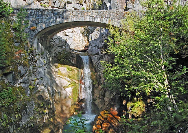 Christine Falls - Mount Rainier National Park, Ashford, Washington