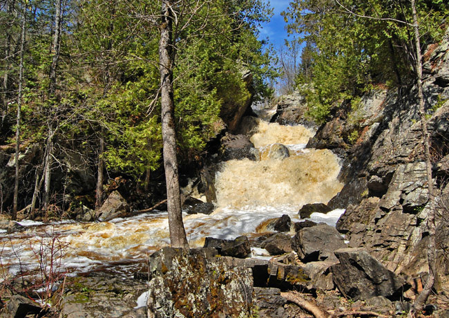 Long Slide Falls - Marinette County Park, Wisconsin