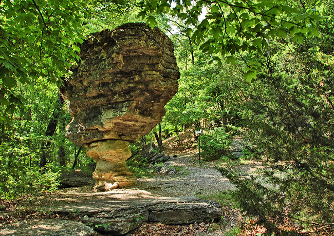 Pivot Rock - Eureka Springs, Arkansas