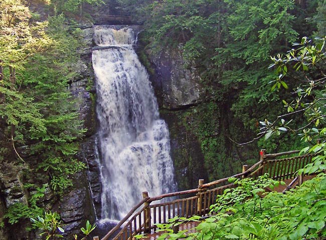 Bushkill Falls - Bushkill Falls Park, Bushkill, Pennsylvania