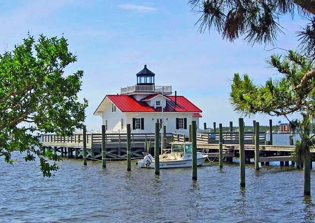 Roanoke Marshes Lighthouse - Manteo, North Carolina