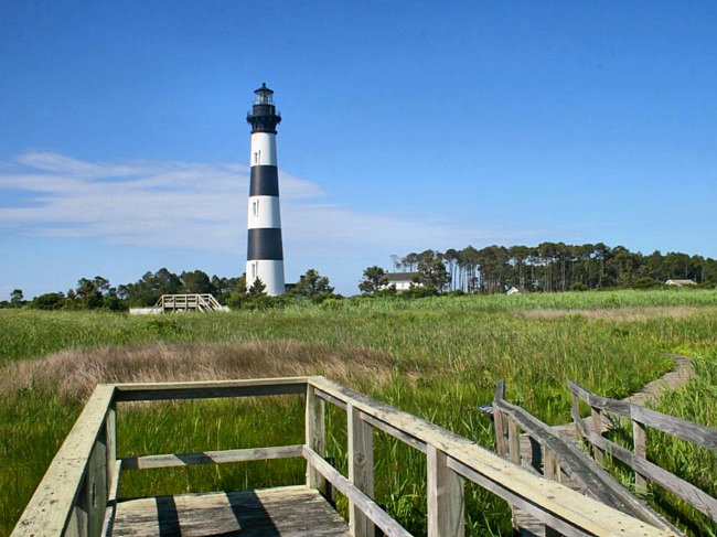 Bodie Island Lighthouse - Oregon Inlet, Outer Banks, North Carolina