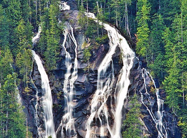 Bridal Veil Falls - Index, Washington