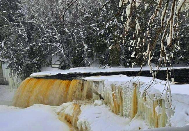 Tahquamenon Falls - Tahquamenon Falls State Park, Paradise, Michigan