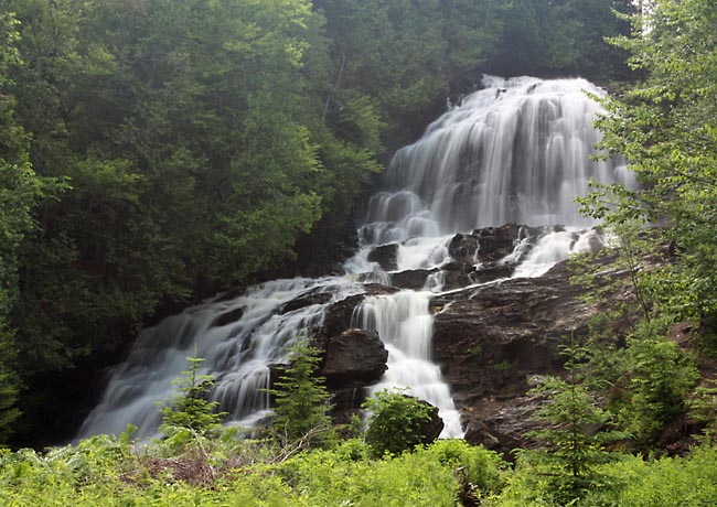 Beaver Brook Falls Natural Area - Colebrook, New Hampshire