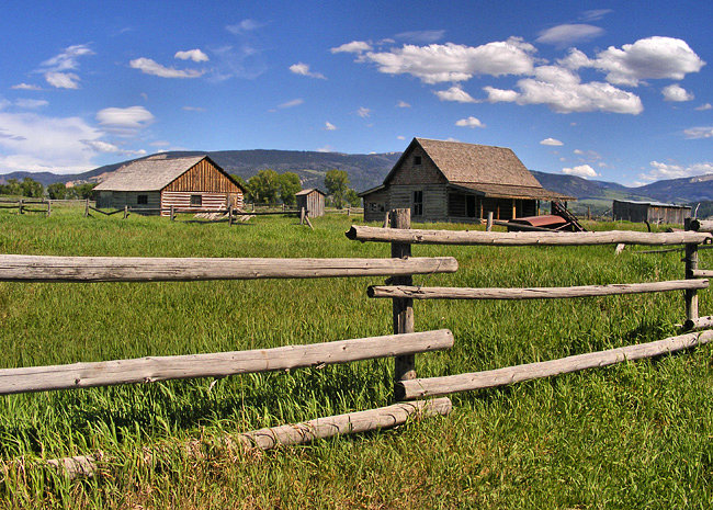 Mormon Row - Grand Teton National Park, Wyoming