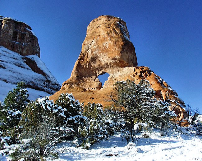 South American Arch - Rattlesnake Canyon, Fruita, Colorado