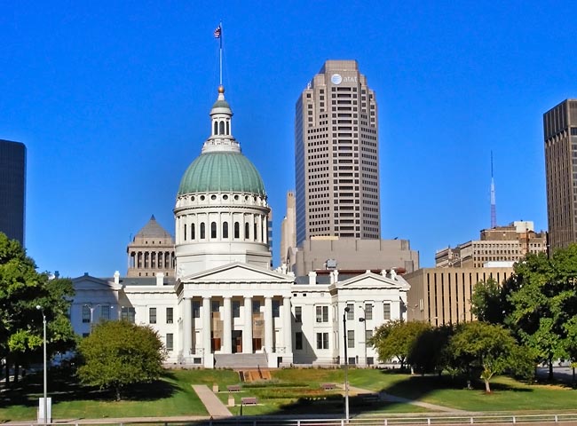 Old St Louis Courthouse - St Louis, Missouri