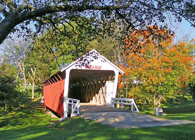 Cutler-Donahoe Bridge - Winterset, Iowa