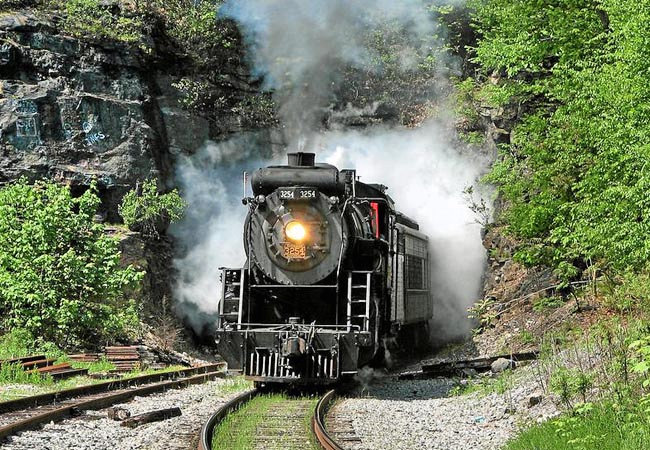 Canadian National 3254 - Steamtown National Historic Site, Scranton, Pennsylvania