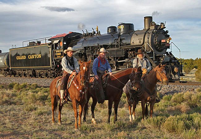 railroad trip from williams to grand canyon