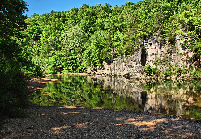 Blue Spring on the Jacks River - Ozark National Scenic Riverways, Missouri