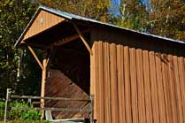 Jack's Creek Covered Bridge - Woolwine, Virginia