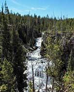 Kepler Cascade - Yellowstone National Park