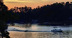 Tubing on Jackson Lake - Jackson, Georgia