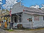 Lenoir General Store Facade - Horatio, South Carolina