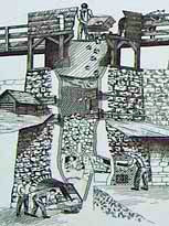 Lime Kiln Storyboard - Hurst Lime Works, Maquoketa, Iowa