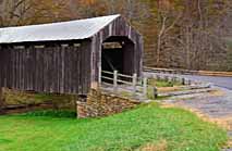 Locust Creek Covered Bridge - Hillsboro, West Virginia