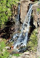 Lower Frijoles Falls - Bandelier National Monument, photo by Sally King, NPS