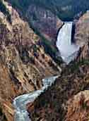 Lower Yellowstone Falls - Yellowstone National Park, Wyoming