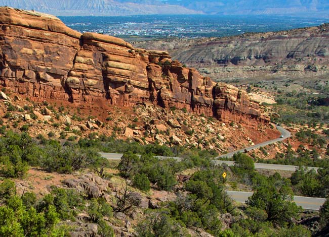 Rim Rock Drive - Colorado National Monument, Grand Junction, Colorado