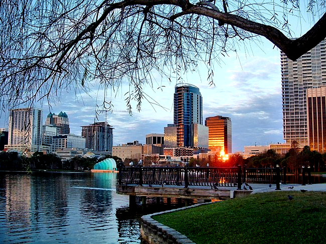 Lake Eola - Orando, Florida