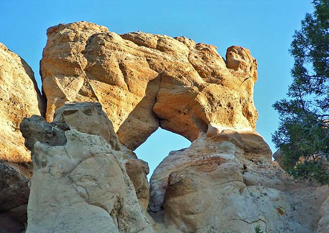 Pillar Arch - Aztec, New Mexico