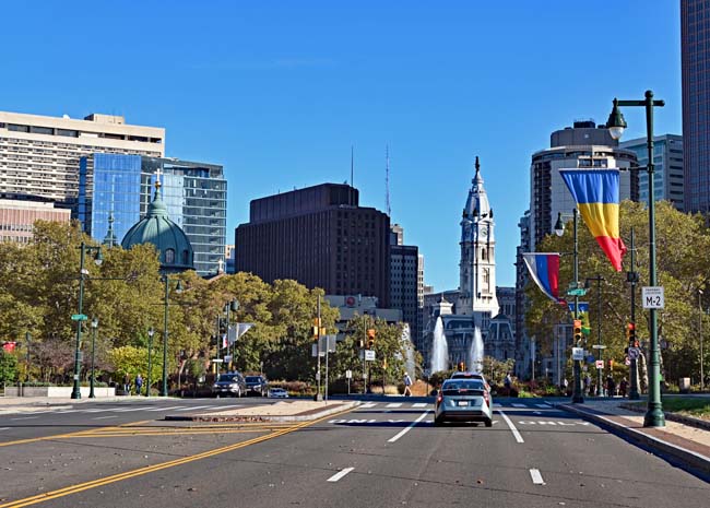 Benjamin Franklin Parkway - Philadelphia, Pennsylvania