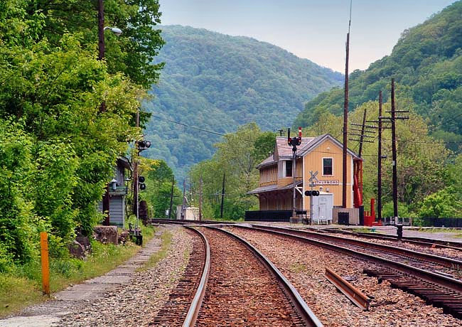 Thurmond Depot - New River Gorge National River, West Virginia