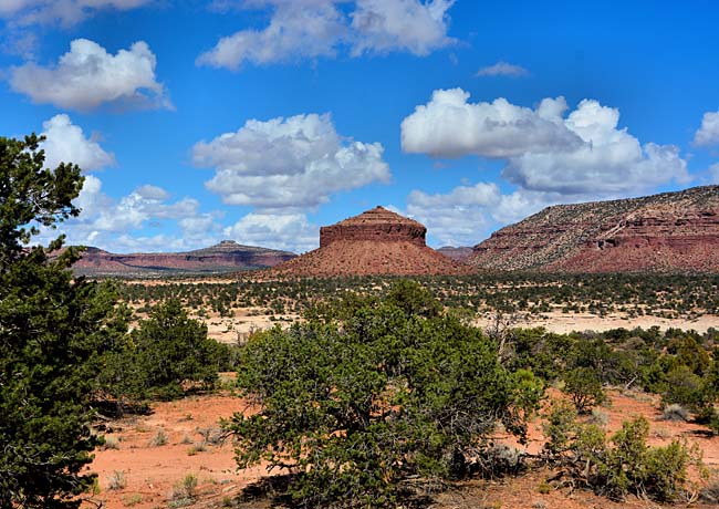 Cheese Box Butte - Bicentennial Highway, Utah