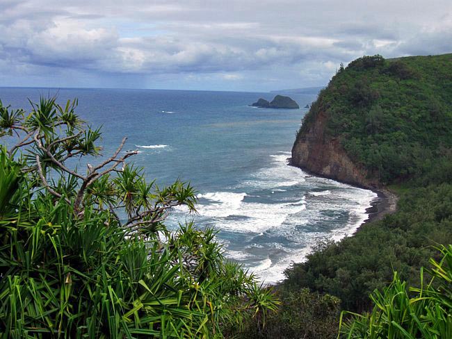 Pololu Valley Beach - Kapaau, Hawaii